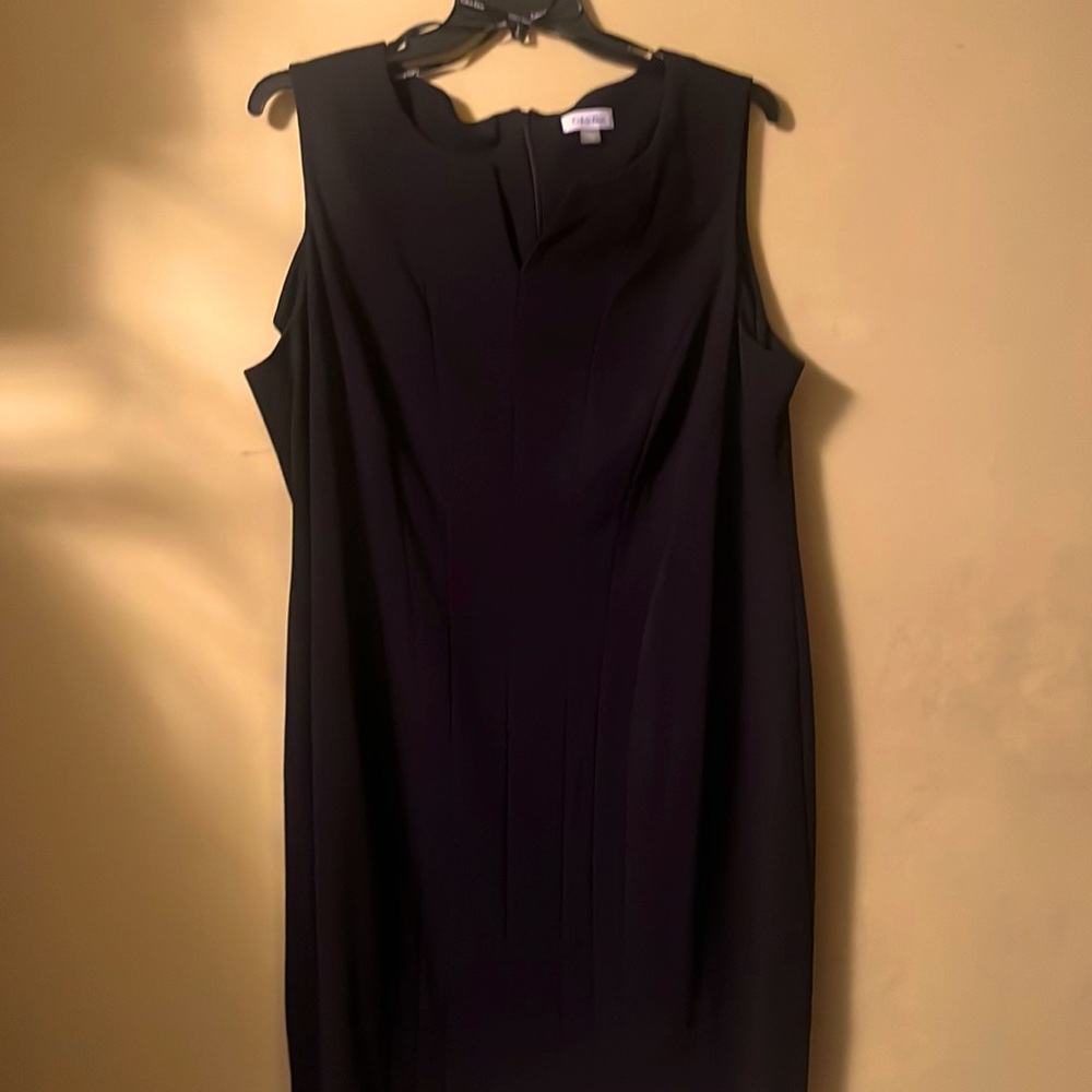 Calvin Klein tank black short dress size 22w worn once